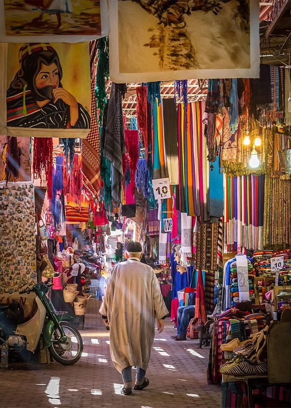 Visite guidée de la médina historique de Marrakech au Maroc